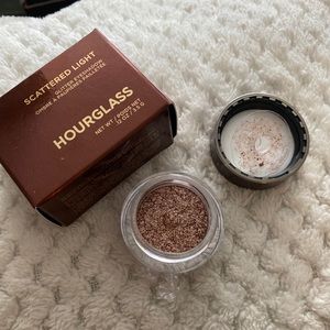 Scattered light glitter eyes